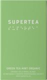 SUPERTEA Green Tea Mint Organic Sachets, 20 pièces