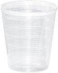 GRIBI Medikamentenbecher 30 ml transparent, Stück 75