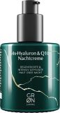GRN Crème de nuit verte à l'acide hyaluronique quadruple et au Q10, 50 ml