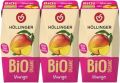 Höllinger Jus de mangue en pack de 3 Tetra Prisma avec paille, 3 x 200 ml