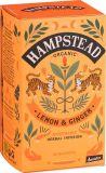 Hampstead Tea Bio Zitrone & Ingwer Beutel, 20 Stück