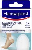 Hansaplast pansements pour ampoules talon, 5 pièces
