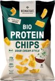 Heimatgut Chips protéinées style crème sure, 63 g
