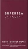 SUPERTEA Hibiscus Cinnamon Organic Sachets, 20 pièces