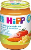 HIPP Bio Nudeln Rüebli Tomaten Schinken Glas, 190 g