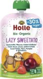 Holle Lazy Sweetato Pouchy Süsskartoffel Pflaume Kürbis Erdbeere Hafer, 100 g