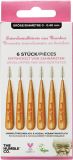 HUMBLE BRUSH Interdentalbürste Bambus 0.4mm, 6 x 6 Stück