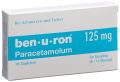 BEN-U-RON Suppositoires 125mg bébé, 10 pièces