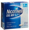 NICOTINELL Gum 2mg cool mint, 204 Stück