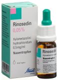 RINOSEDIN gouttes nasales 0.05%, 10 ml