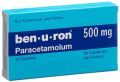 BEN-U-RON suppositoires 500mg enfant, 10 pièces