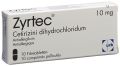 ZYRTEC Filmtabletten 10mg, 10 Stück