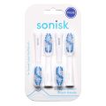 SONISK Ersatzbürsten, 4 Stück