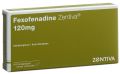 FEXOFENADINE Zentiva comprimés pell 120 mg 10 pièces