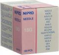 NIPRO Einmalkanülen 1.2x50mm 18Gx2" rosa, 100 Stück