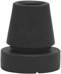 OSSENBERG Krückenkapsel Pivoflex 19mm schwarz, 1 Paar