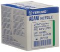 TERUMO Agani Einmalkanüle 21G 0.8x25mm grün, 100 Stück
