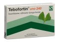 TEBOFORTIN Uno Filmtabletten 240 mg, 40 Stück
