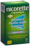 NICORETTE Original Kaudepots 4mg, 105 Stück