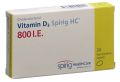 VITAMIN D3 Spirig HC Kapseln 800IE, 30 Stück