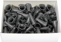 KAWE spéculum auriculaire jetable ø4mm anthracite, 10 x 100 pièces