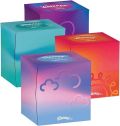 KLEENEX Collection tissue cosmétique trio 3couches blanc, 12 x 48 pièces