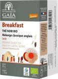 Les Jardins de Gaïa Breakfast Thé noir Breakfast Demeter Fairtrade Sachets, 20 x 1.6 g