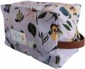 Lili Pepper Necessaire Quadrat Purple Flowers Small