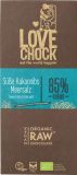 lovechock Chocolat cru aux éclats de cacao & sel marin 86%