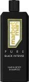 MARBERT Man Pure Black Intense Hair & Body Wash, 400 ml