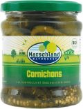 Marschland Naturkost Cornichons en pot, 330 g