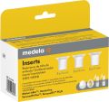 Medela Inserts 2x21mm 2x18mm 2x15mm, total 6 pièces