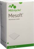 MESOFT NW Vlieskompressen 10 x 10 cm steril, 75 x 2 Stück