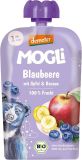 Mogli Compote myrtille pomme banane, 100 g