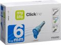 Mylife Clickfine Pen Nadeln 6mm 31G, 100 Stück