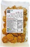 Naturkraftwerke Vollreiscracker mit schwarzem Sesam und Tamari, 60 g