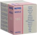 NIPRO Einmalkanülen 1.2 x 40 mm 18Gx1 1/2" rosa, 100 Stück