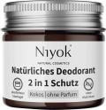 Niyok Deocreme Kokos ohne Parfüm, 40ml