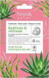 Niyok Masque en tissu hydratant, 1 pièce