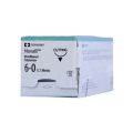 NOVAFIL 45cm bleu 6-0 P-10, 12 pièces