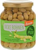 Nur PUUR Dicke Bohnen demeter im Glas, 350 g