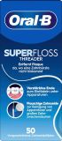 ORAL-B Fil dentaire Super Floss, 50 pièces