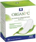 Organyc Monatsbinden mit Flügel high flow, 10 Stück