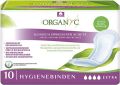 Organyc Serviettes hygiéniques extra légère incontinence, 10 pièces