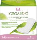 Organyc Slipeinlagen gefaltet light flow, 24 Stück