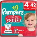 PAMPERS Baby Dry Pants Gr4 9-15kg Max éco 42 pièces