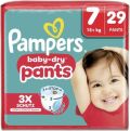 PAMPERS Baby Dry Pants Gr7 15+kg Ex L P éco 29 pièces