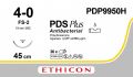 PDS PLUS 45cm incolor 4-0 FS-2S, 36 pièces