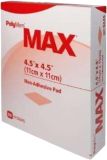 POLYMEM MAX Superabsorber 11x11cm Non-Adhesive steril, 10 Stück