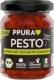 PPURA Pesto Rosso mit 35% getrocknete Tomaten, 120 g